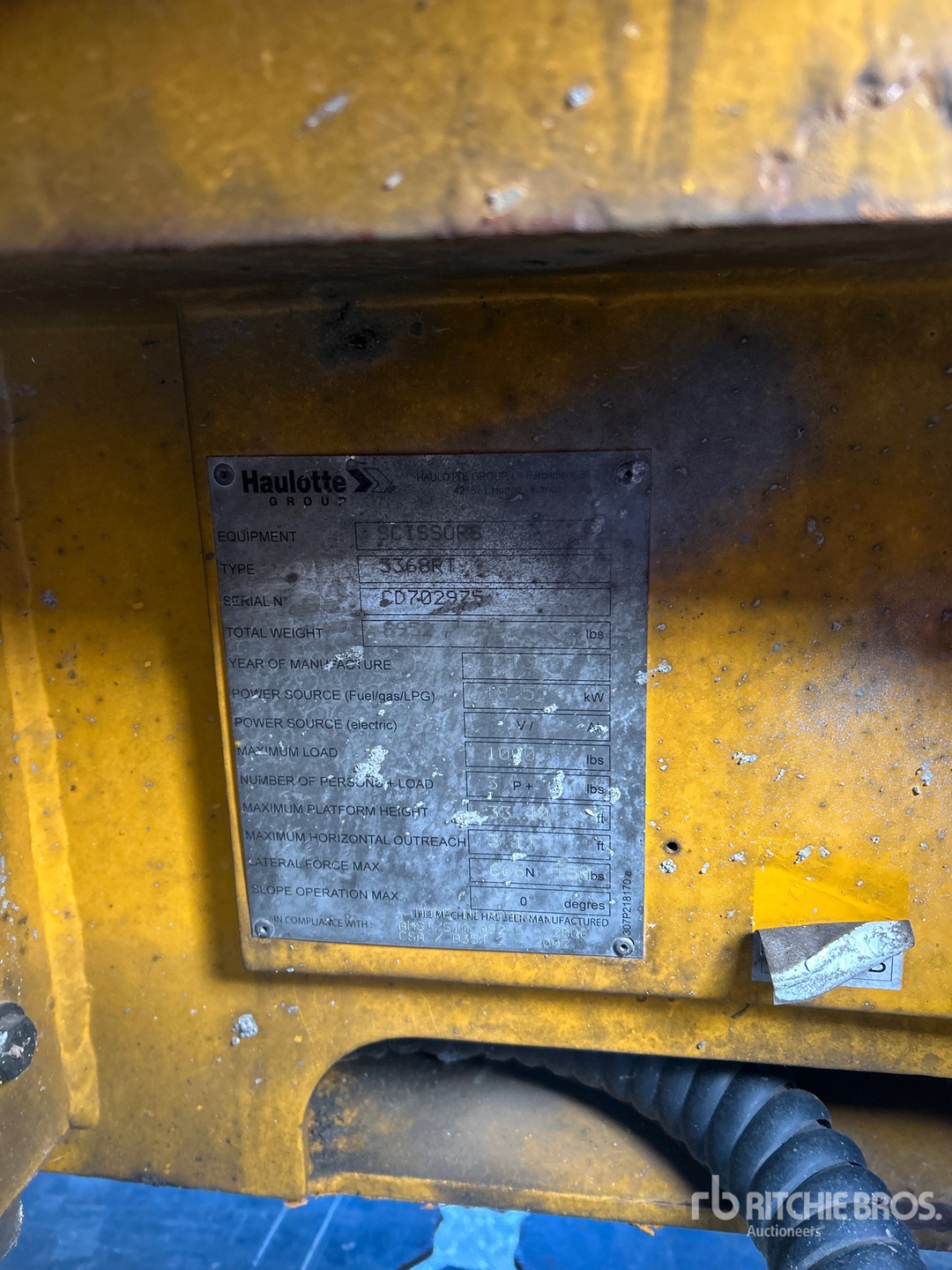 2013 Haulotte 3368RT