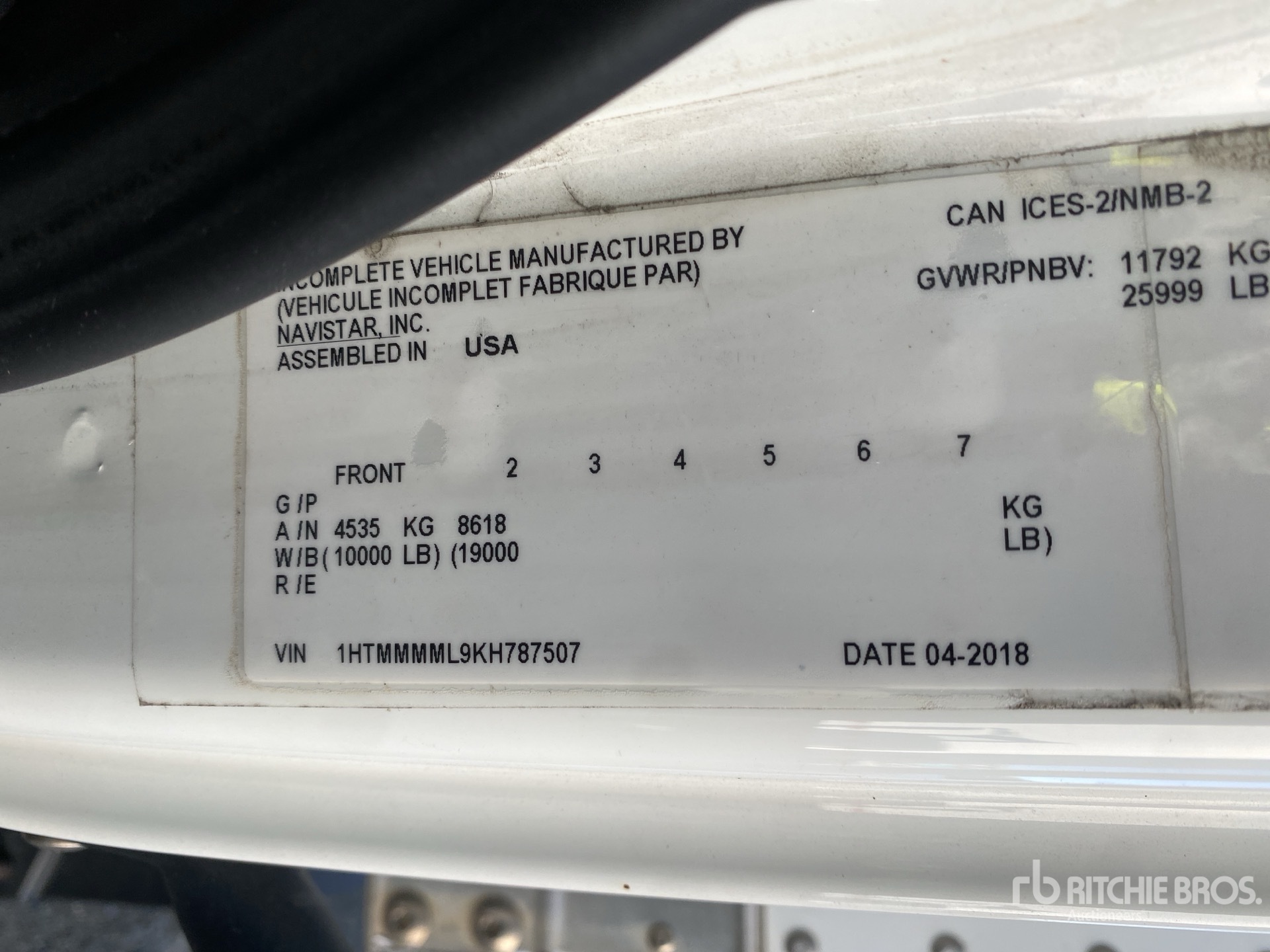2019 International 4300