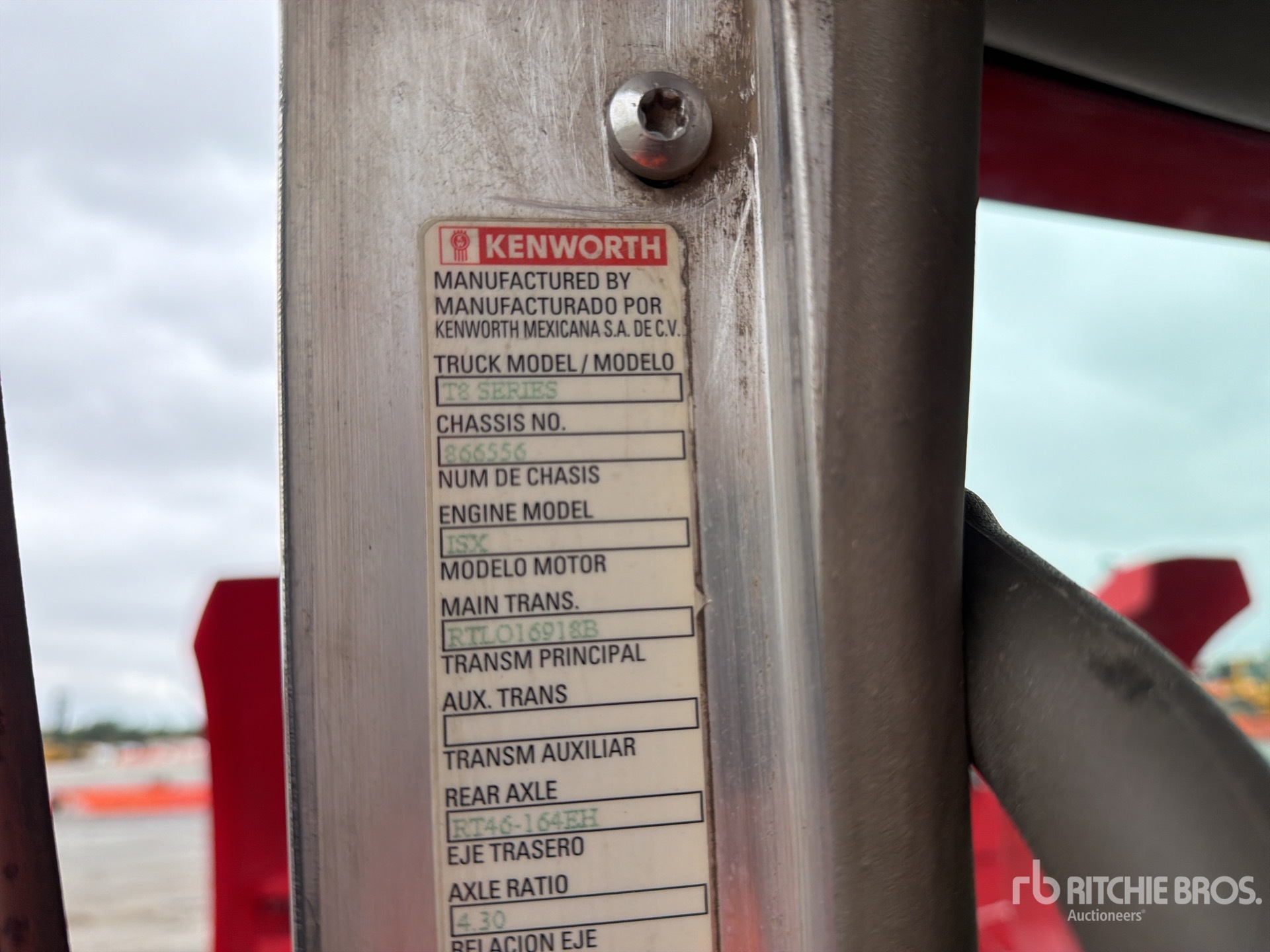 2017 Kenworth T800