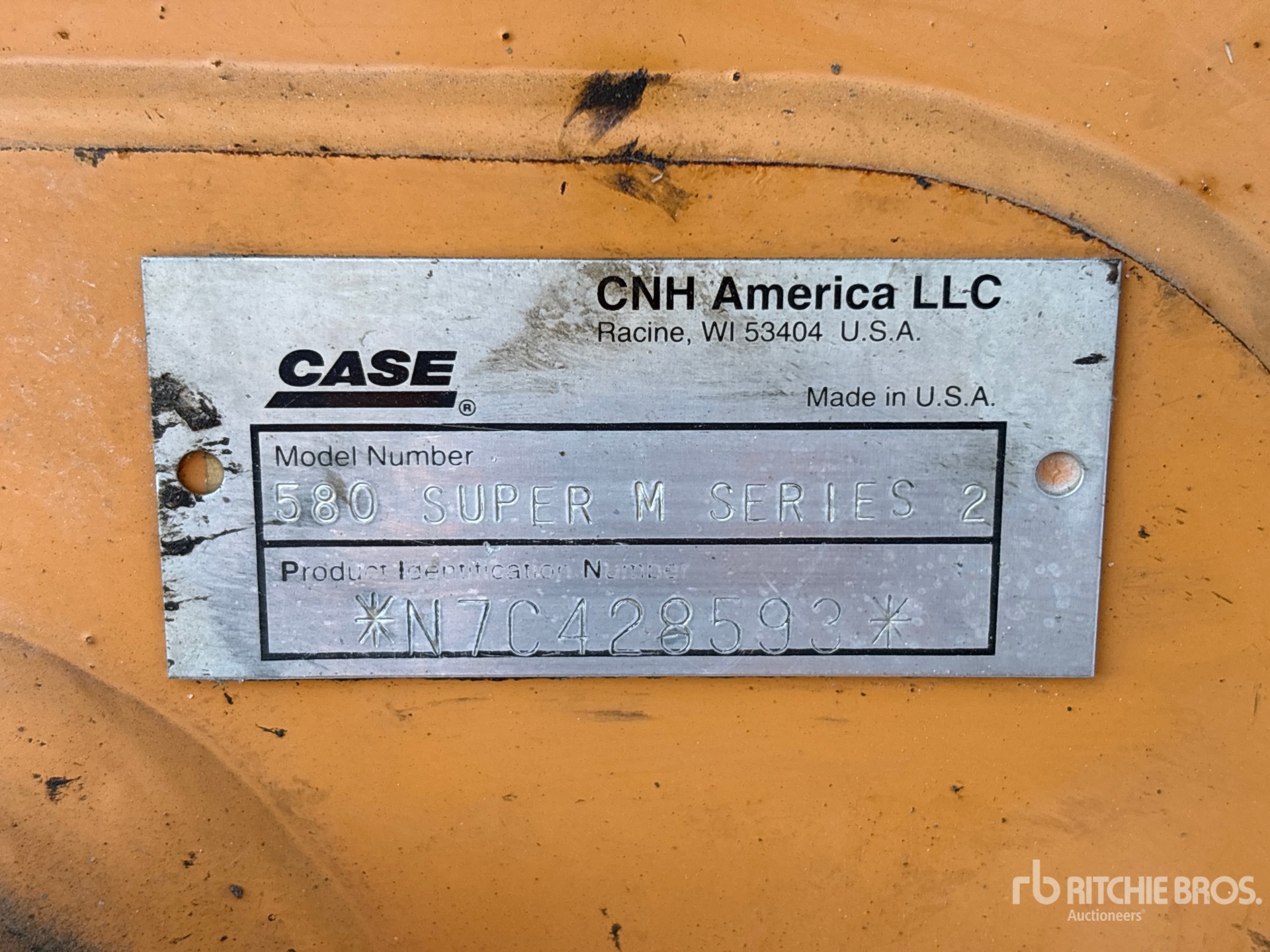 2007 Case 580 SUPER M SER