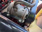 Engine with A/C Compressor