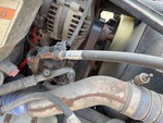 Engine with A/C Compressor