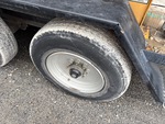Trailer Chassis with Tire Condition