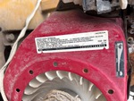 Engine with Emission Certification Label
