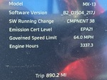 4 Transmision with Engine Hours