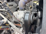 Motor with A/C Compressor