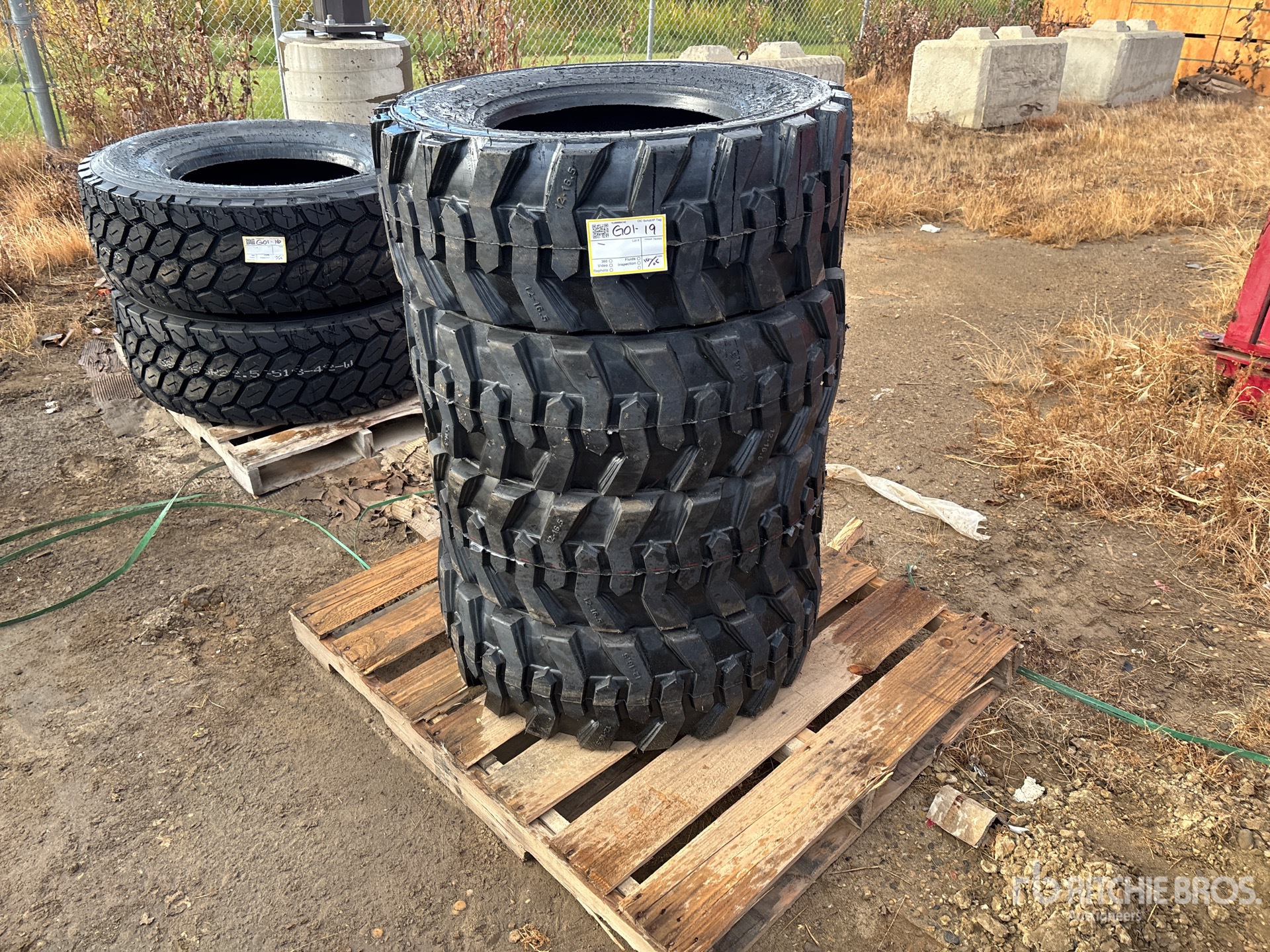 Maverick Quantity of (4) 12-16.5 Skid St ...