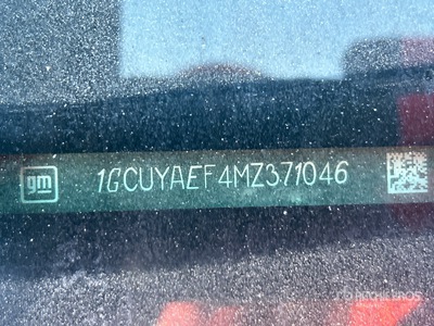 General Appearance with Frame Stamp Serial Number/VIN Photo