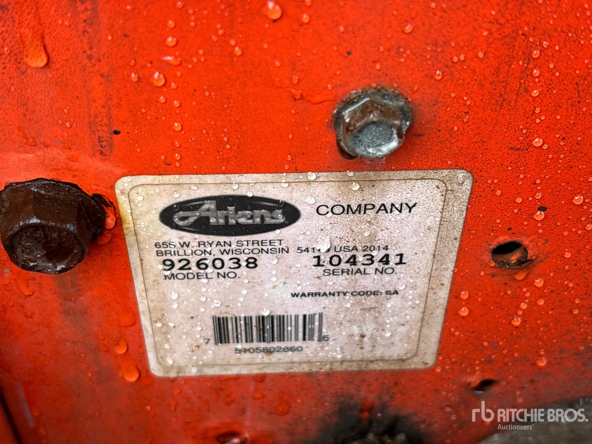 2014 Ariens 28 IN WALK-BEHIND