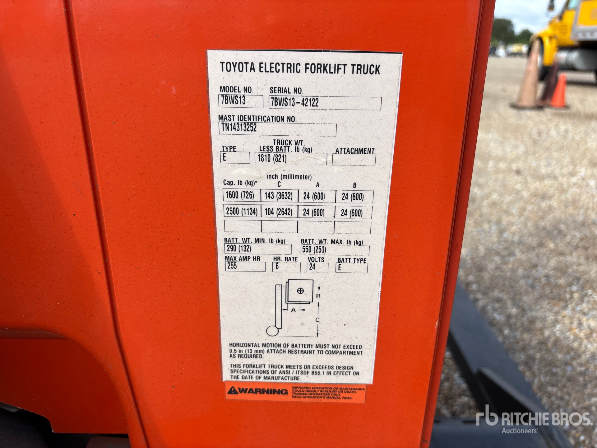 2013 Toyota 7BWS13