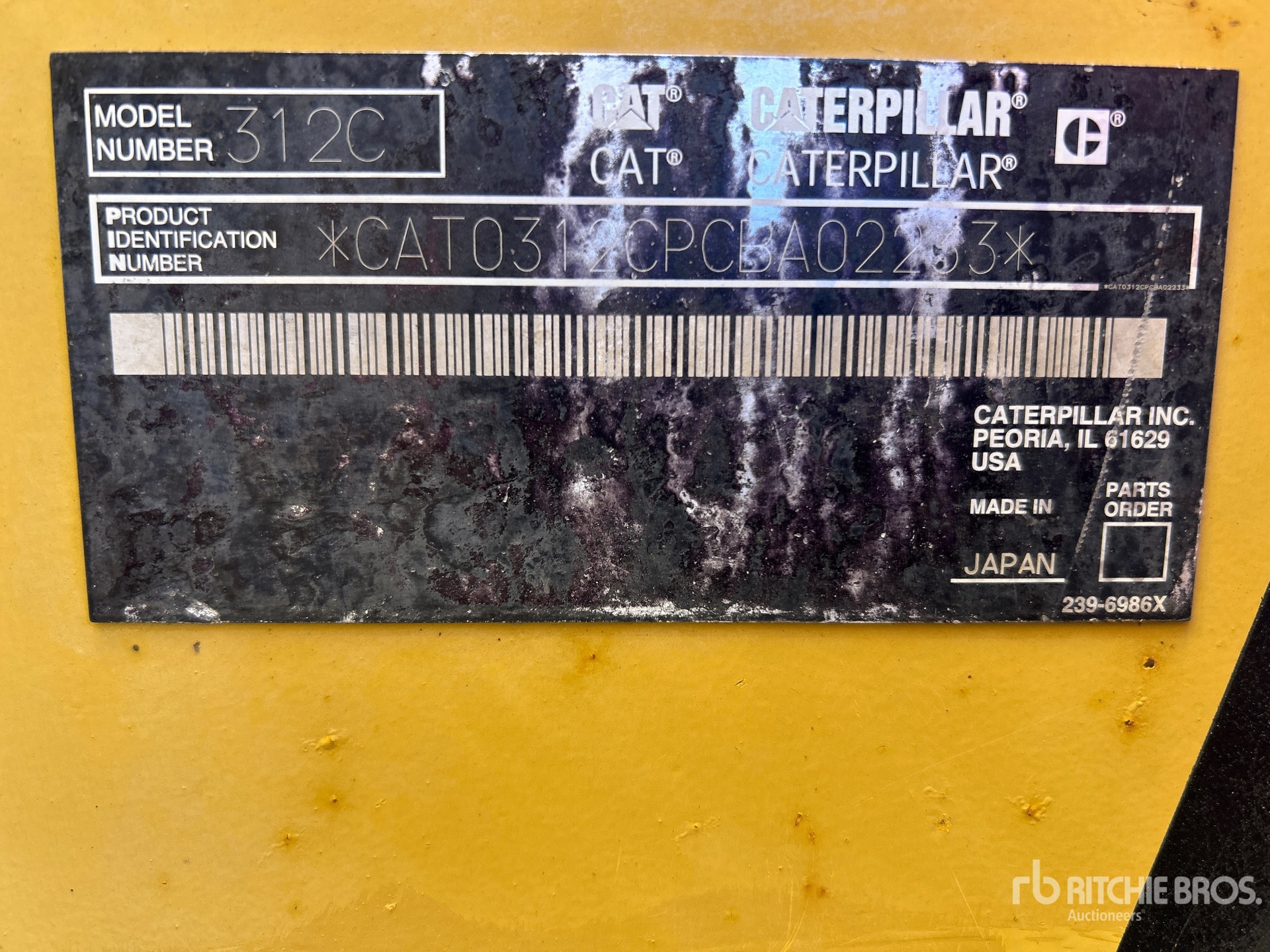 2004 Caterpillar 312C