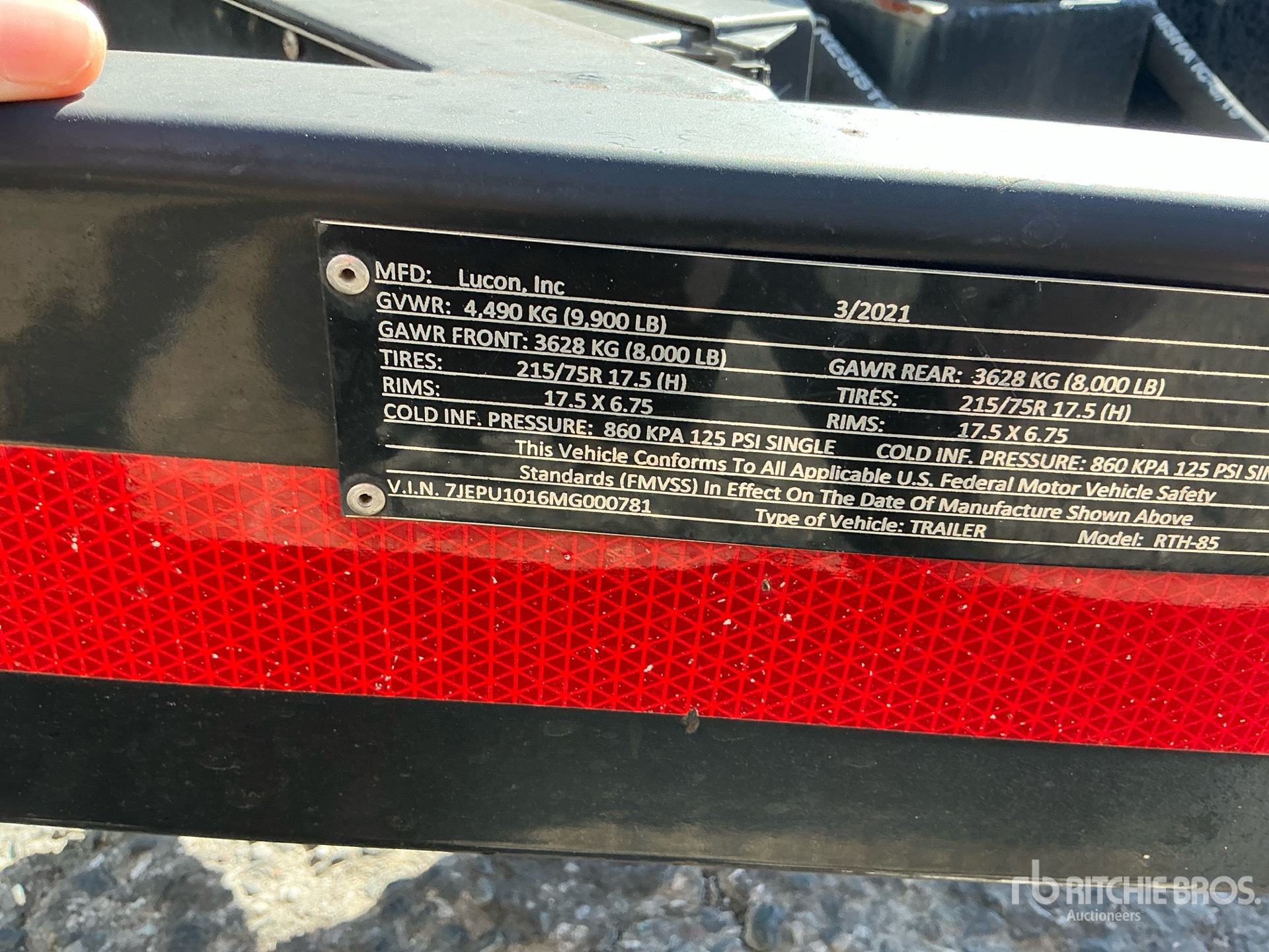 2021 Lucon RTH-85