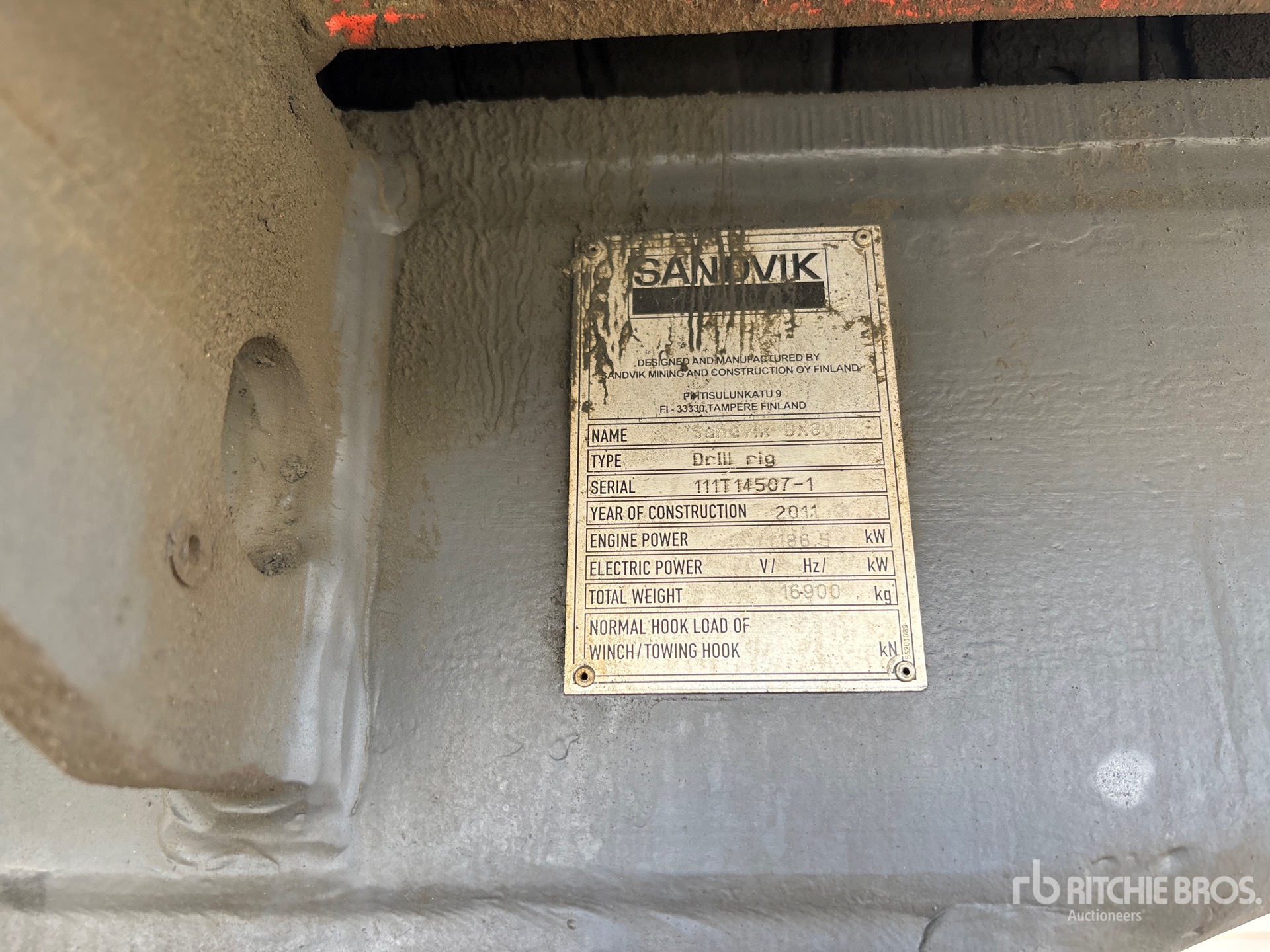 Photo of 2011 Sandvik DX800