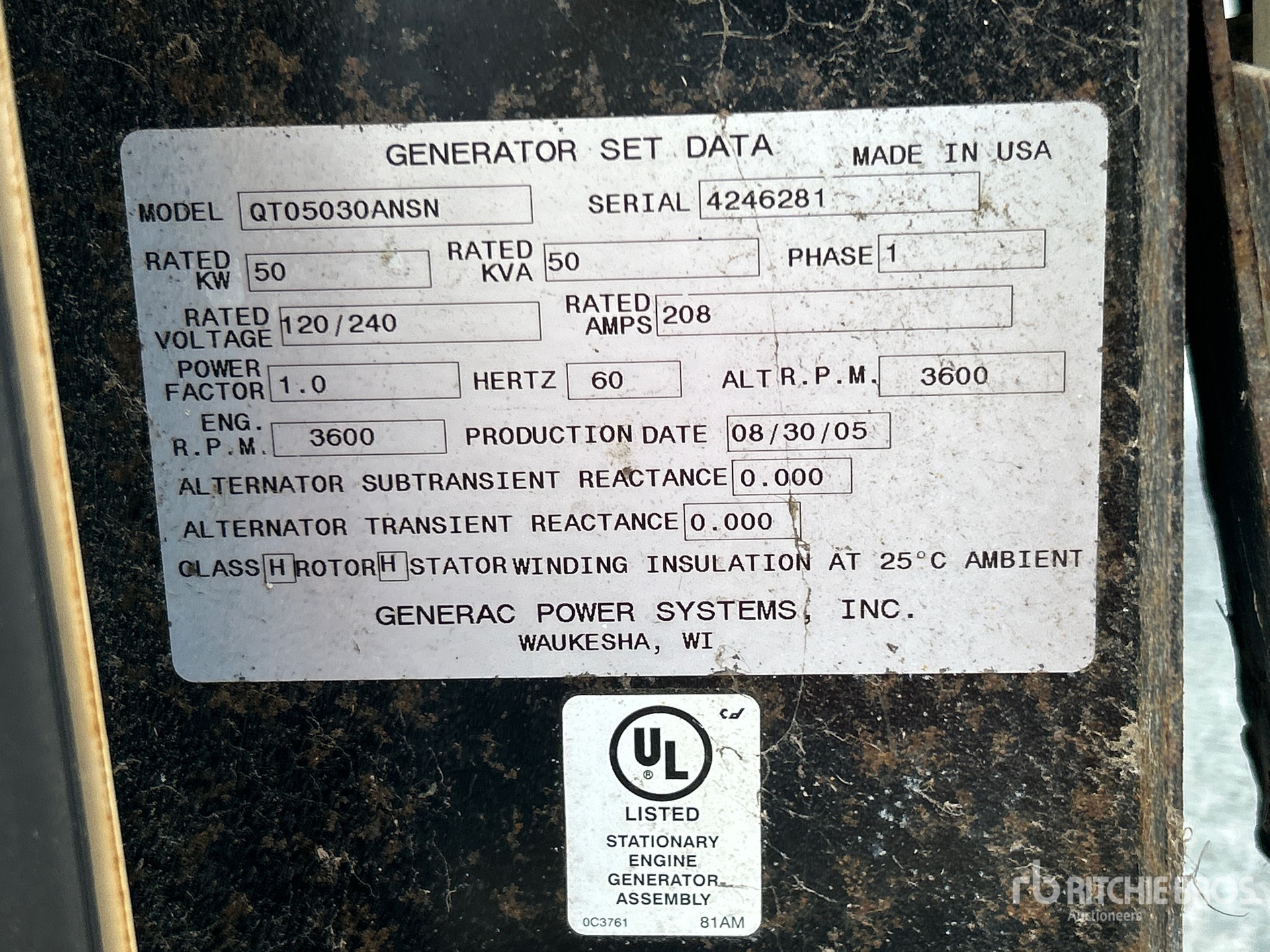 Generac QT05030ANSN