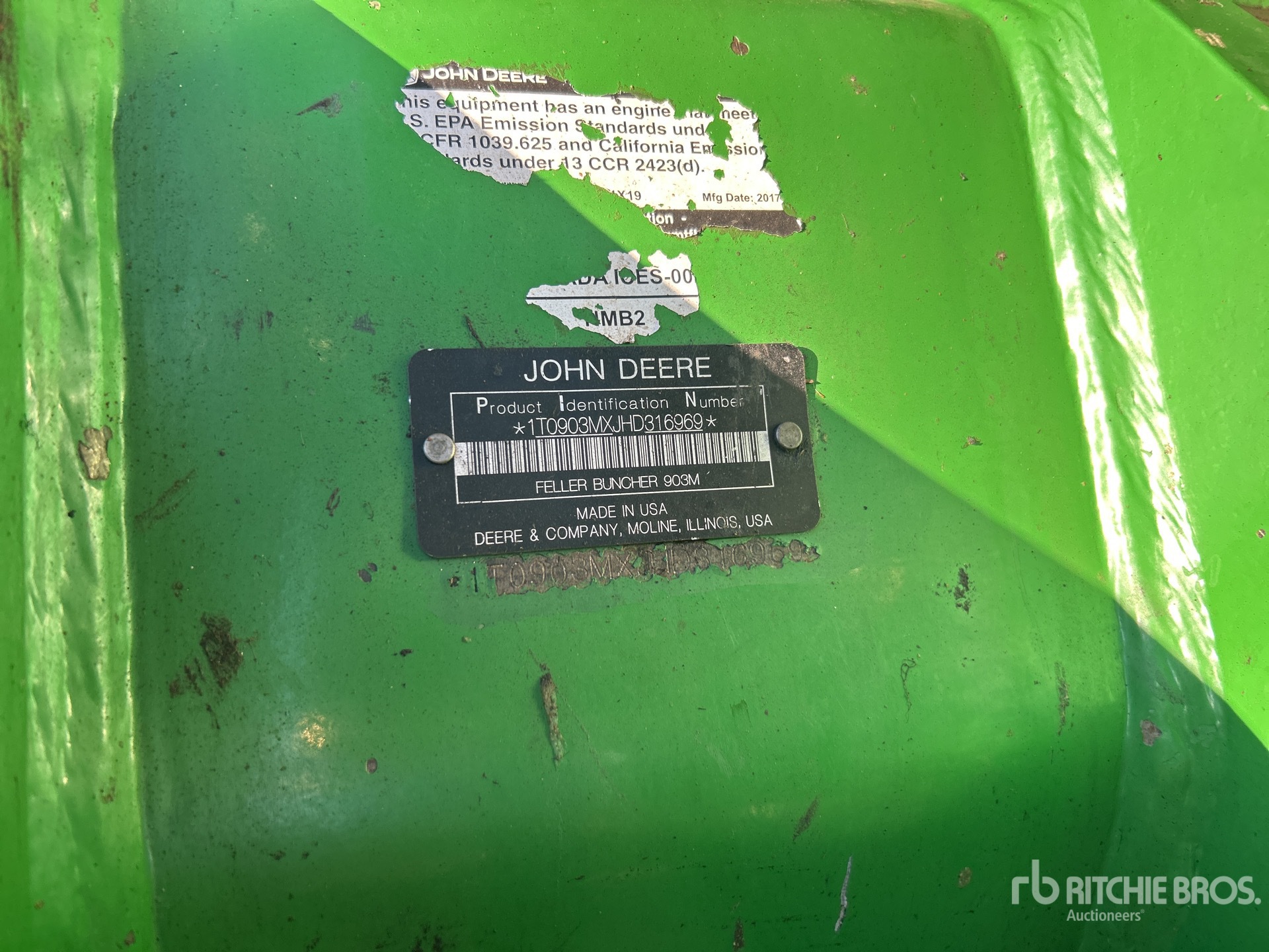 2017 John Deere 903M