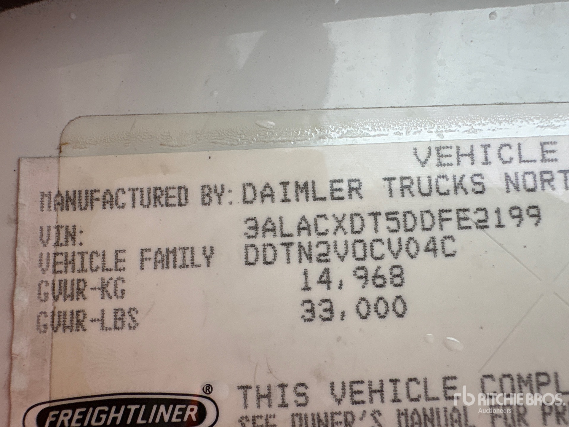 2013 Freightliner M2 106