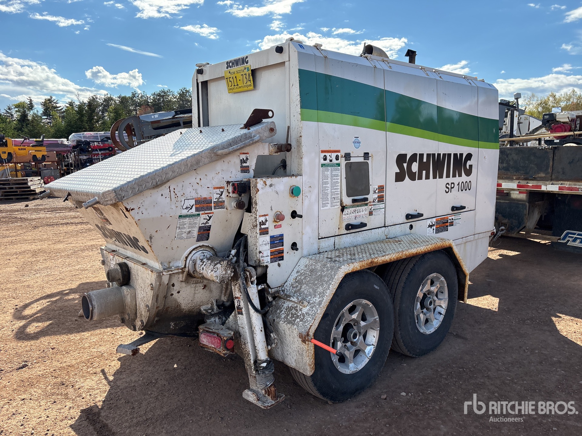 2018 Schwing  SP1000