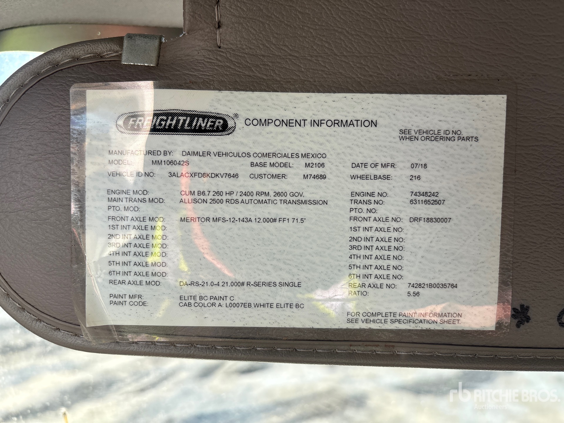 2019 Freightliner M2 106