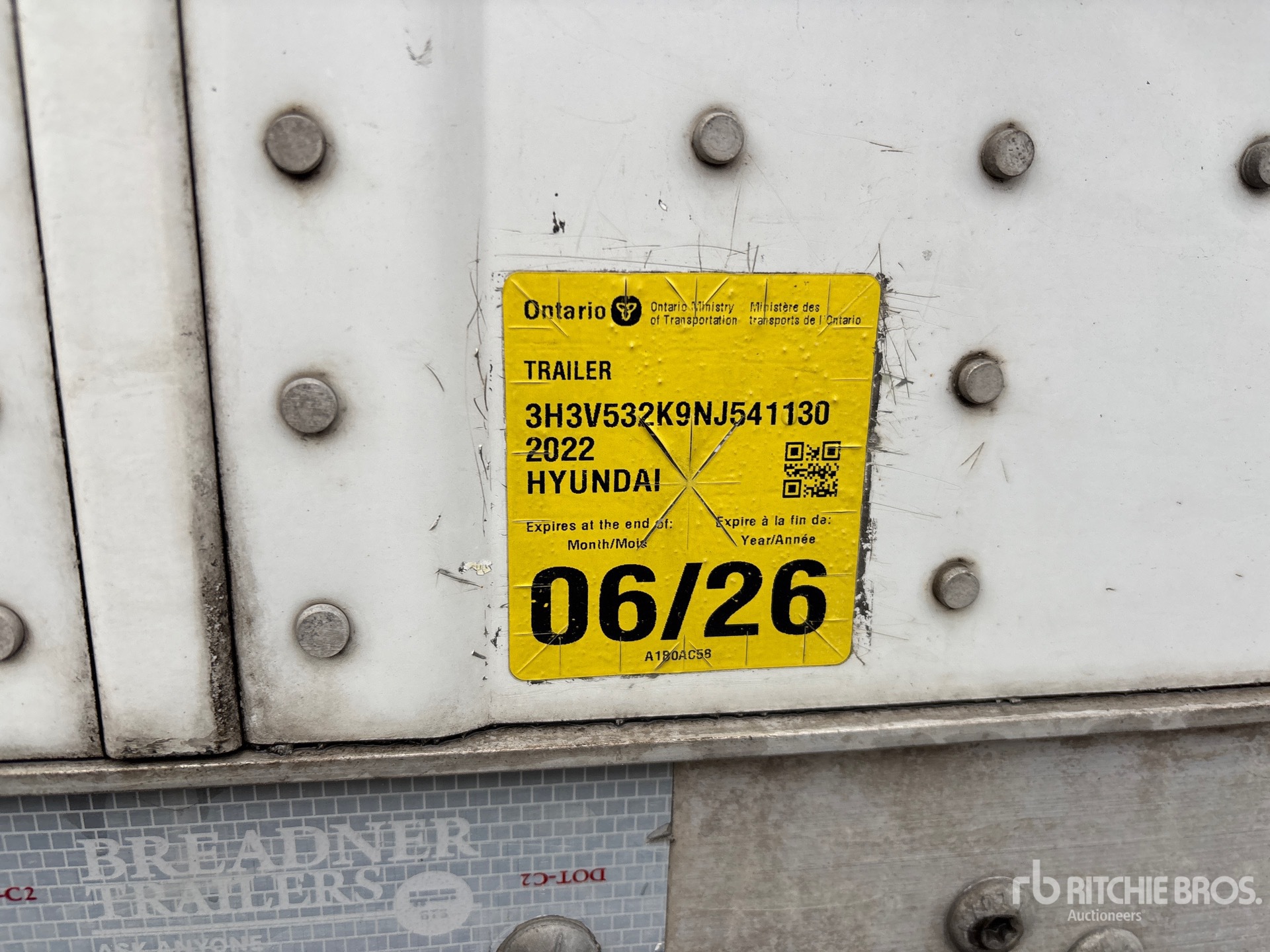 2022 Hyundai VC2530152-AJS