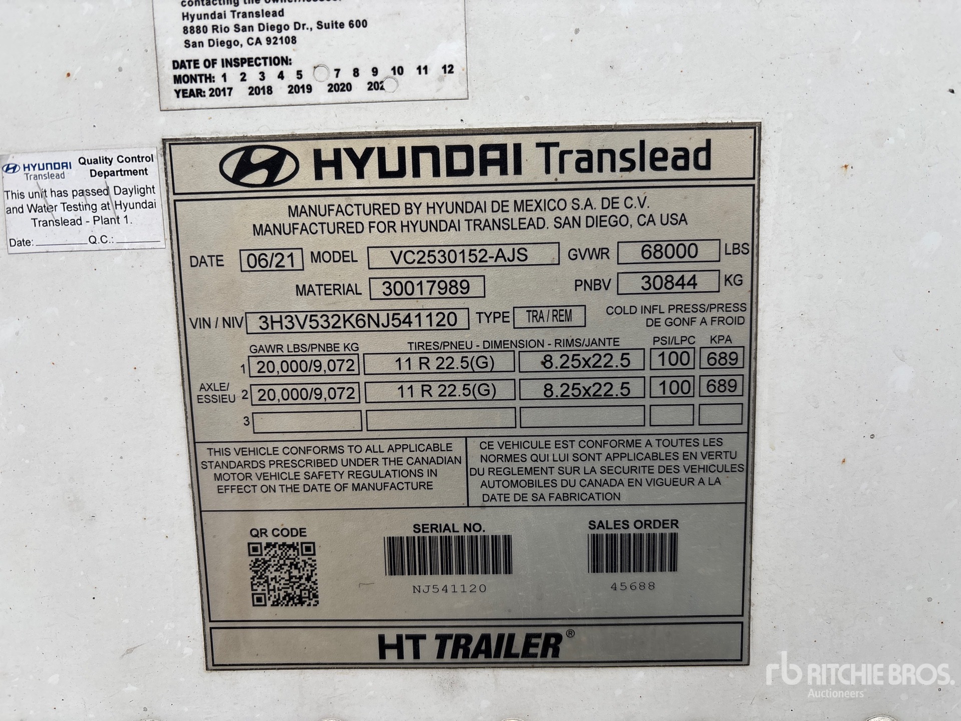 2022 Hyundai VC2530152-AJS