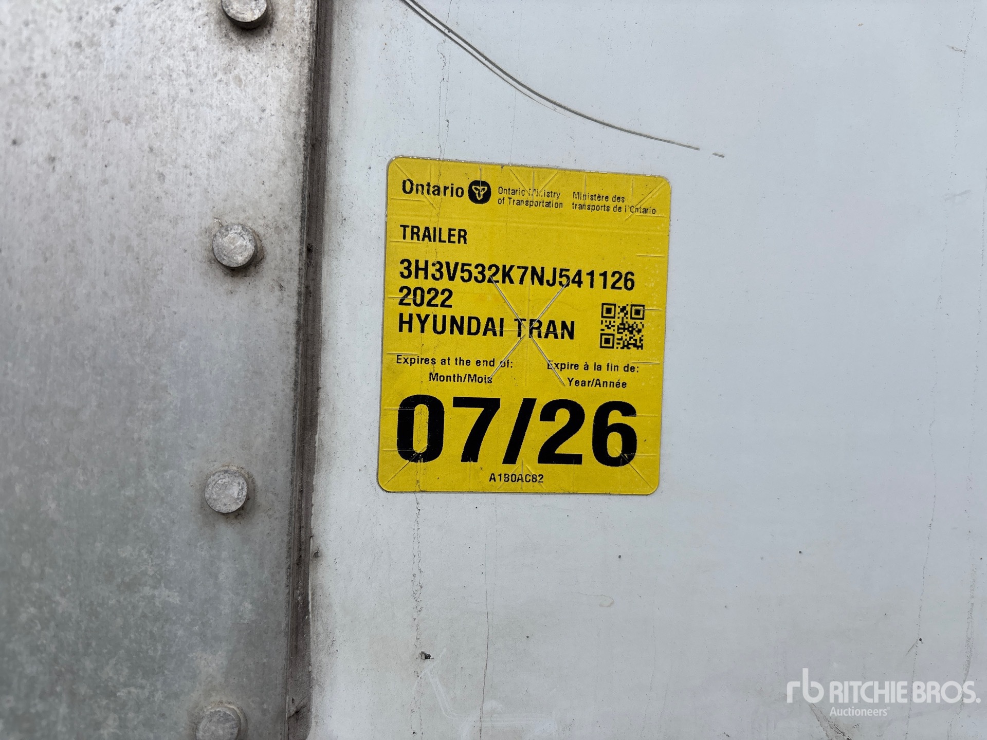 2022 Hyundai VC2530152-AJS