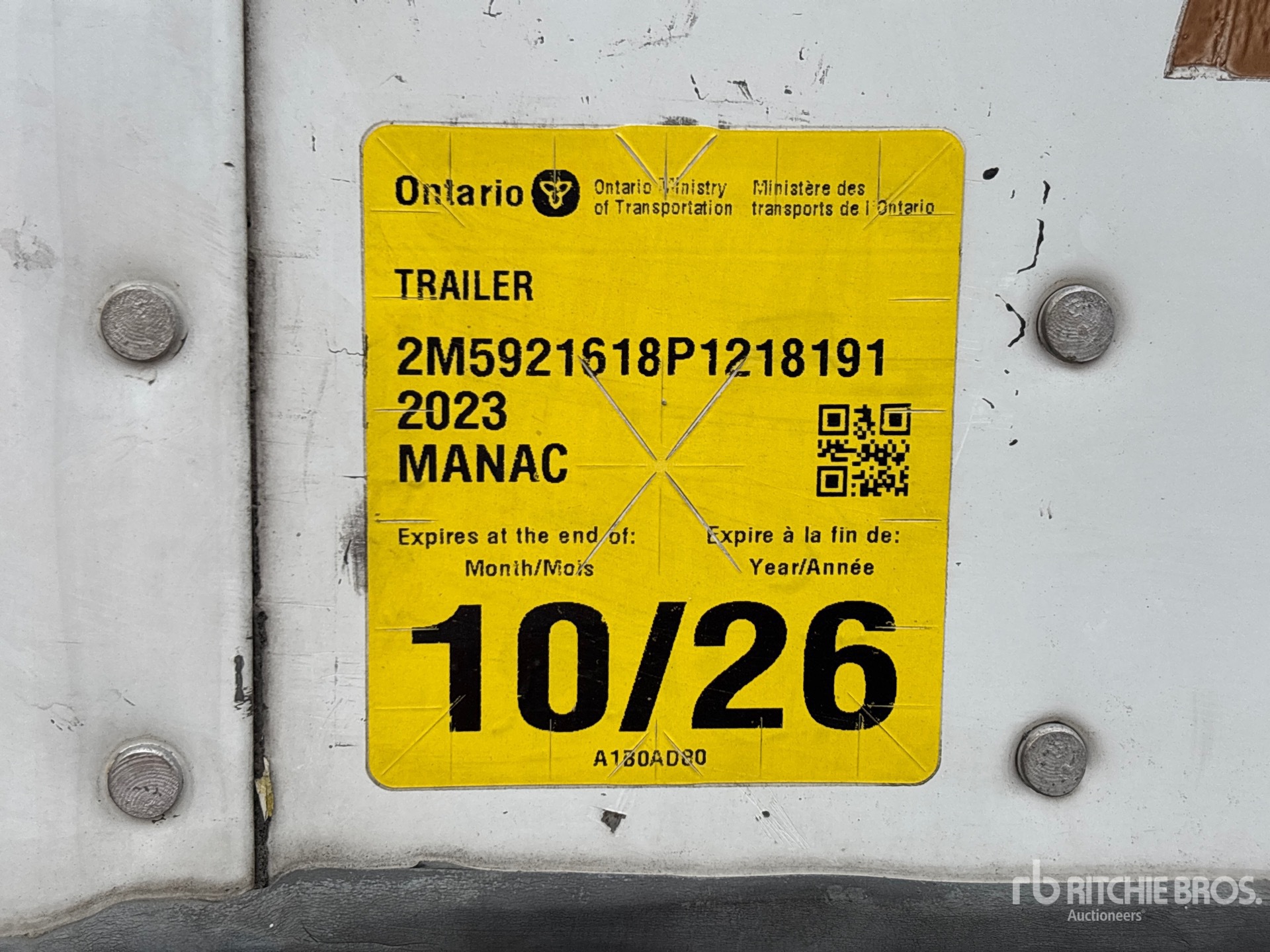 2023 Manac 92253A811
