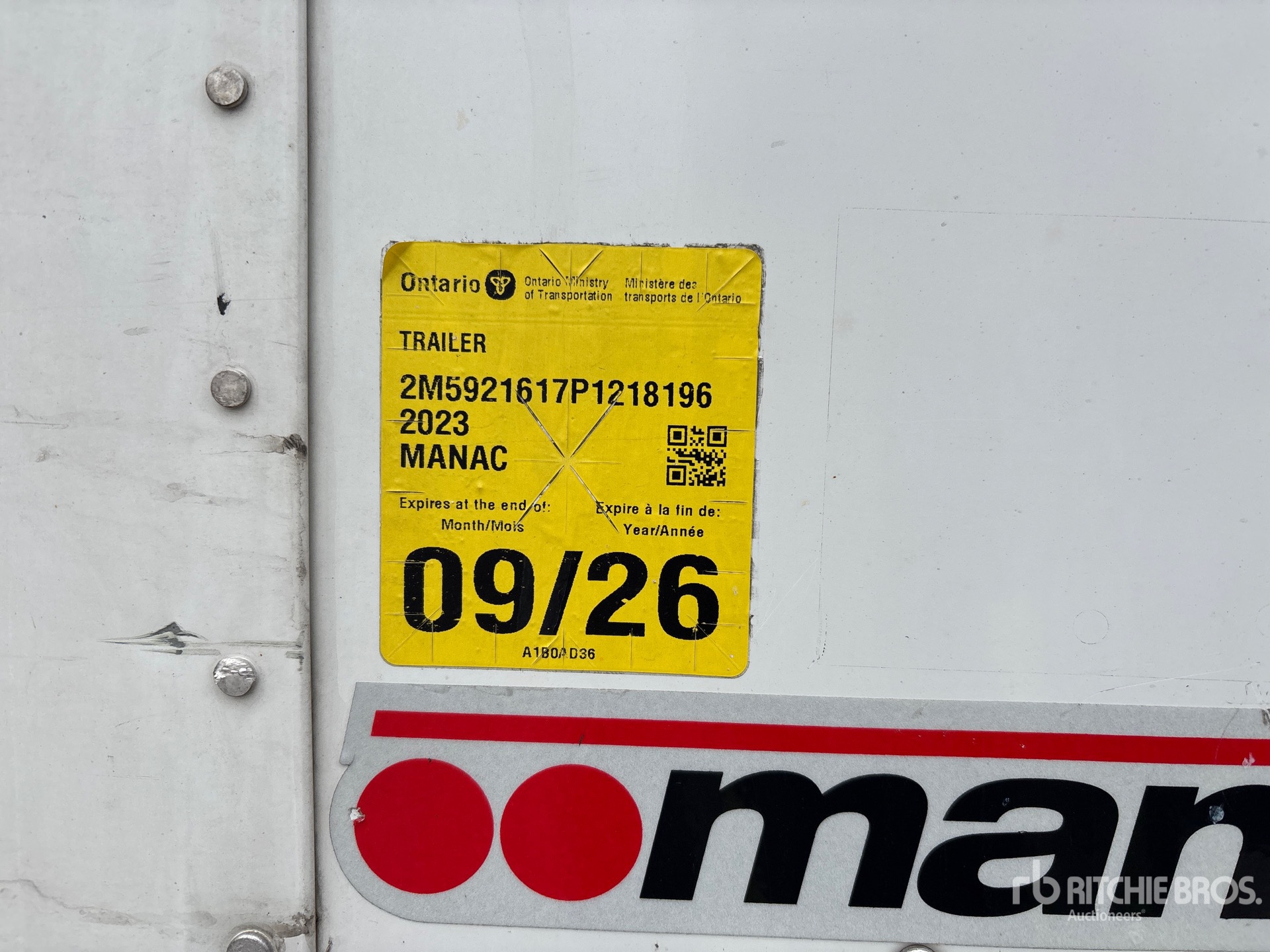 2023 Manac 92253A811
