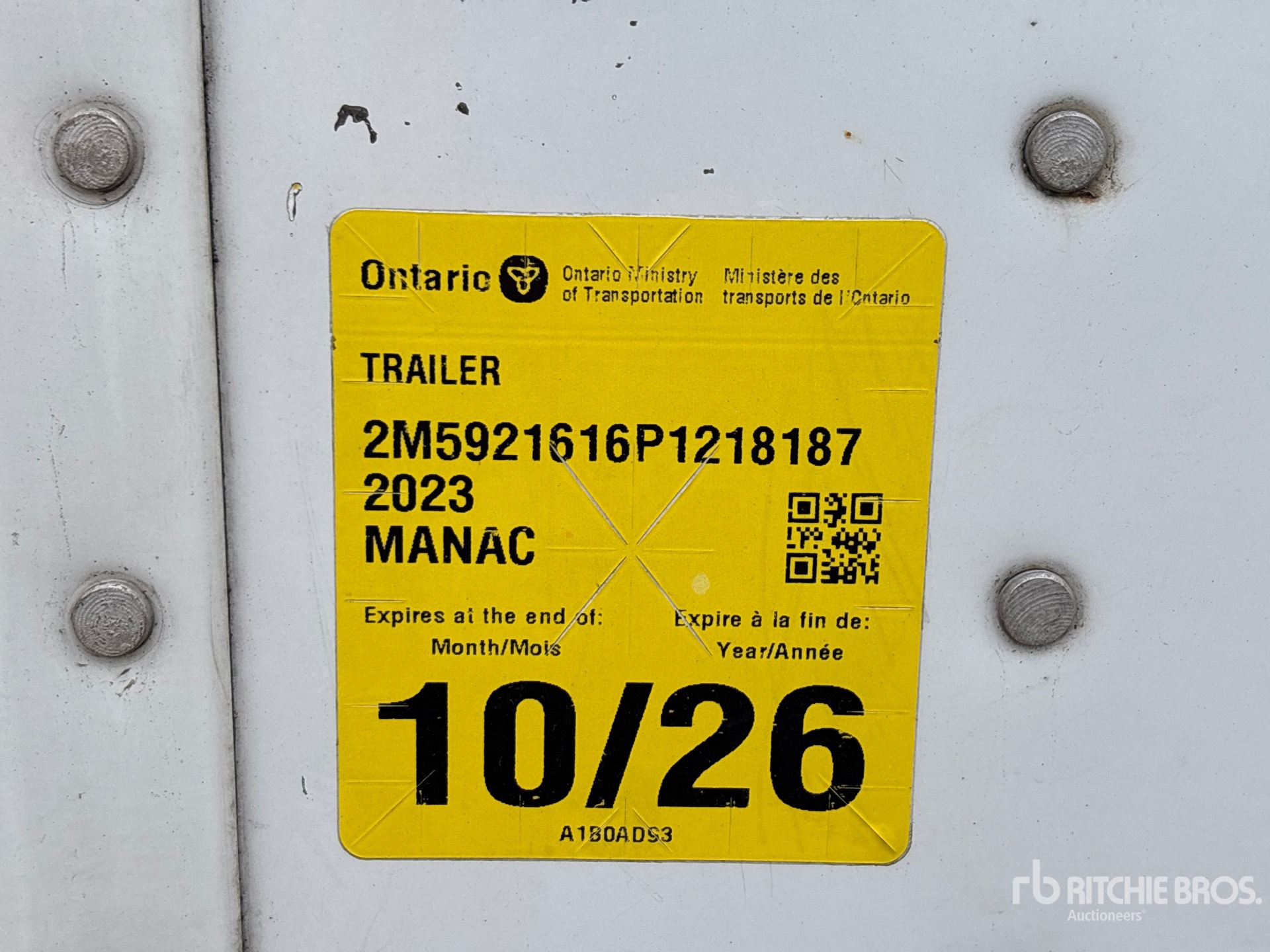 2023 Manac 92253A811