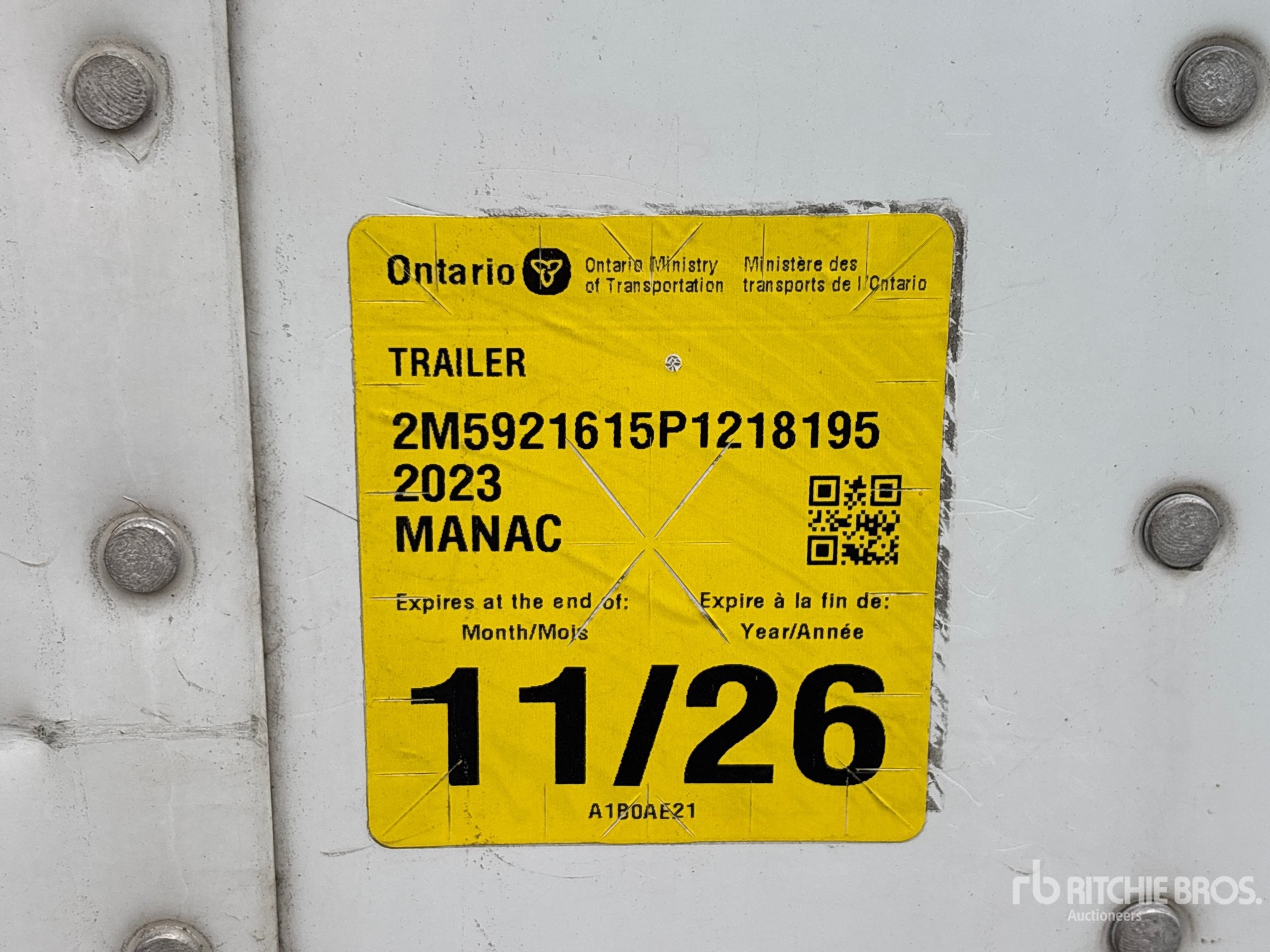 2023 Manac 92253A811