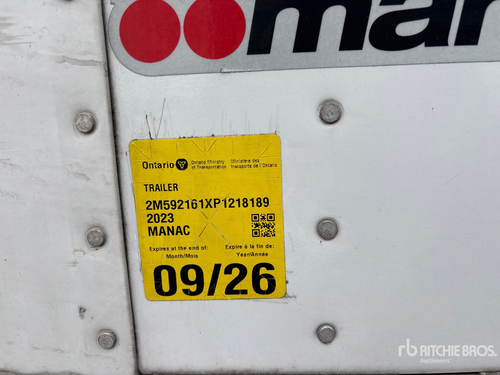 2023 Manac 92253A811