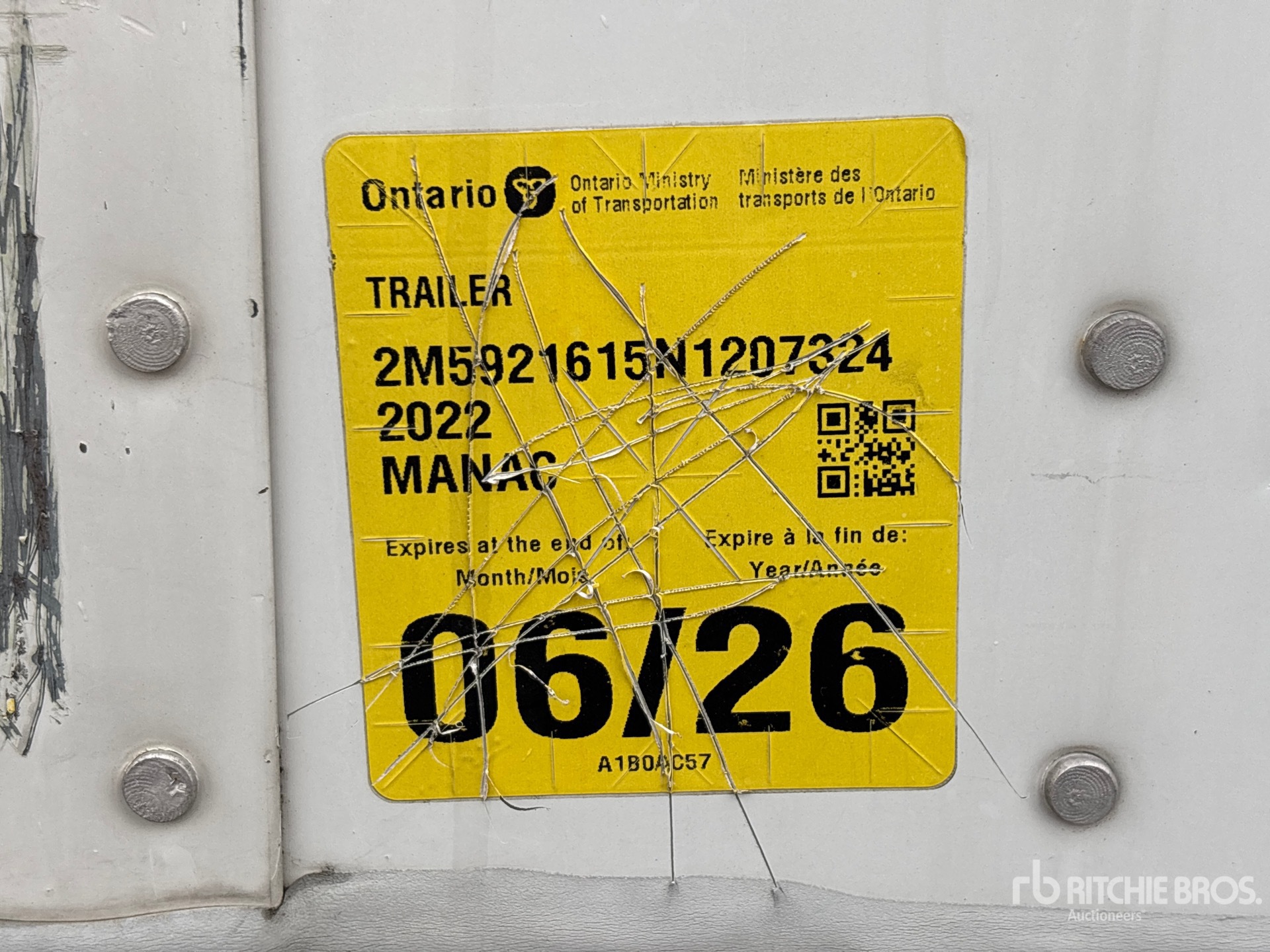 2022 Manac 92253A811