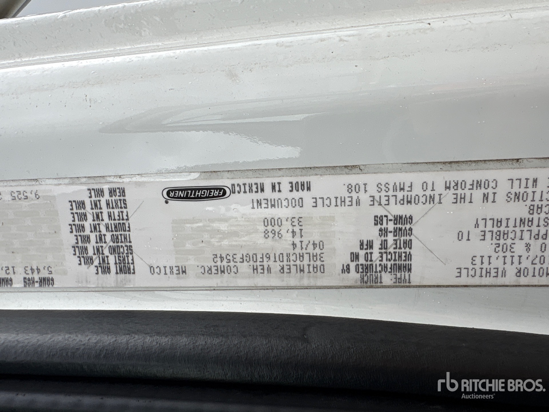 Photo of 2015 Freightliner M2 106