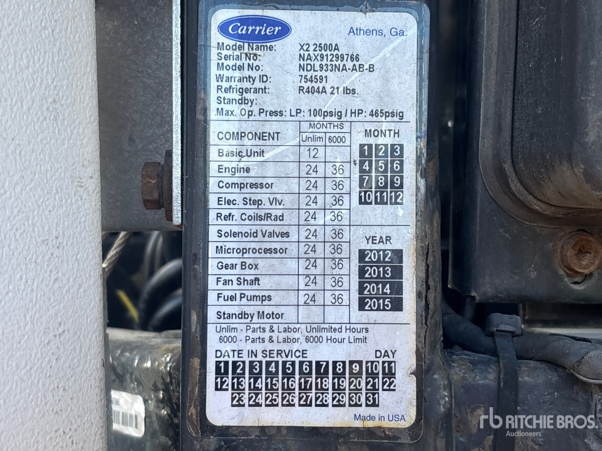2013 Utility VS2RA