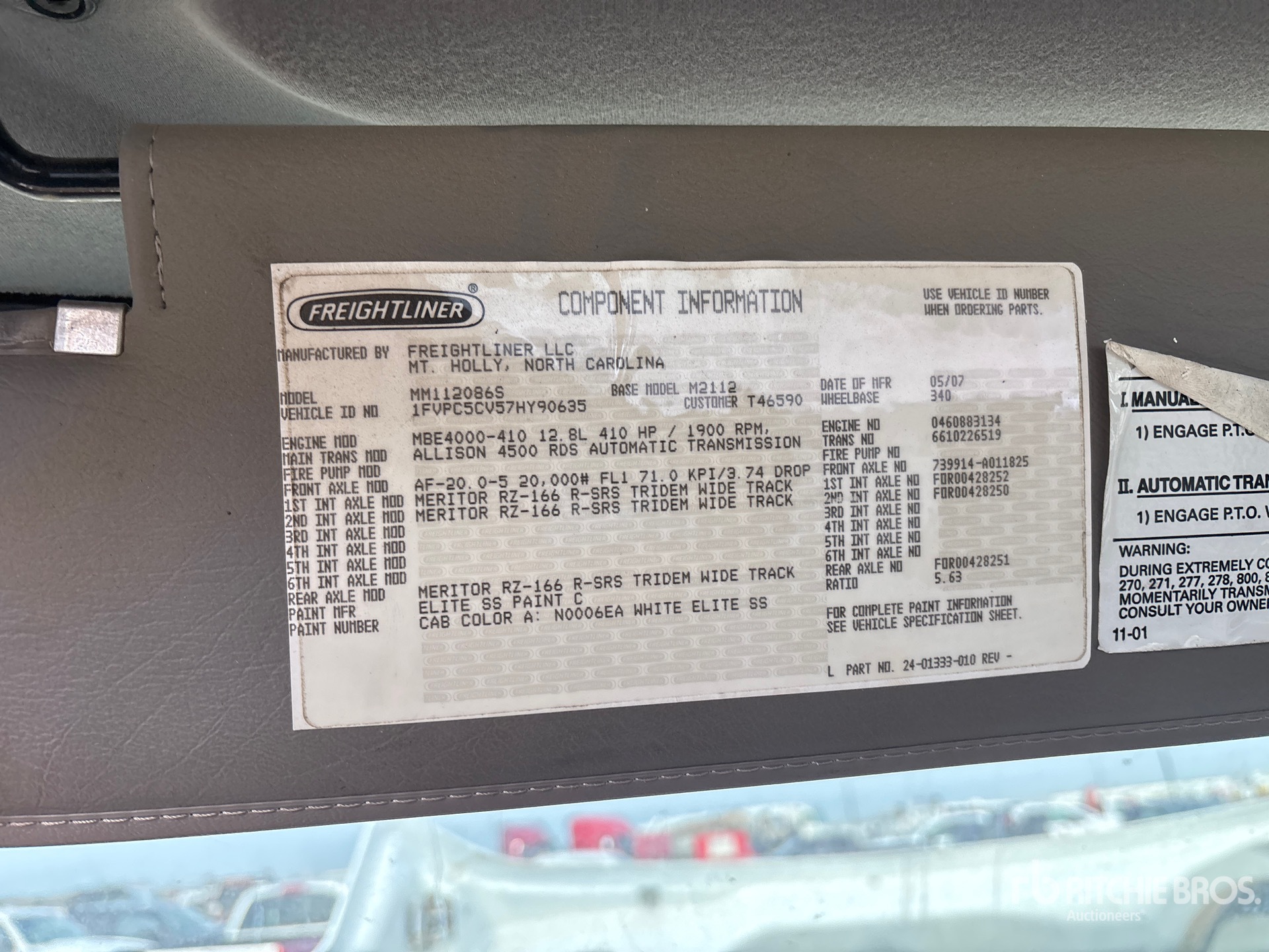 2007 Freightliner M2 112
