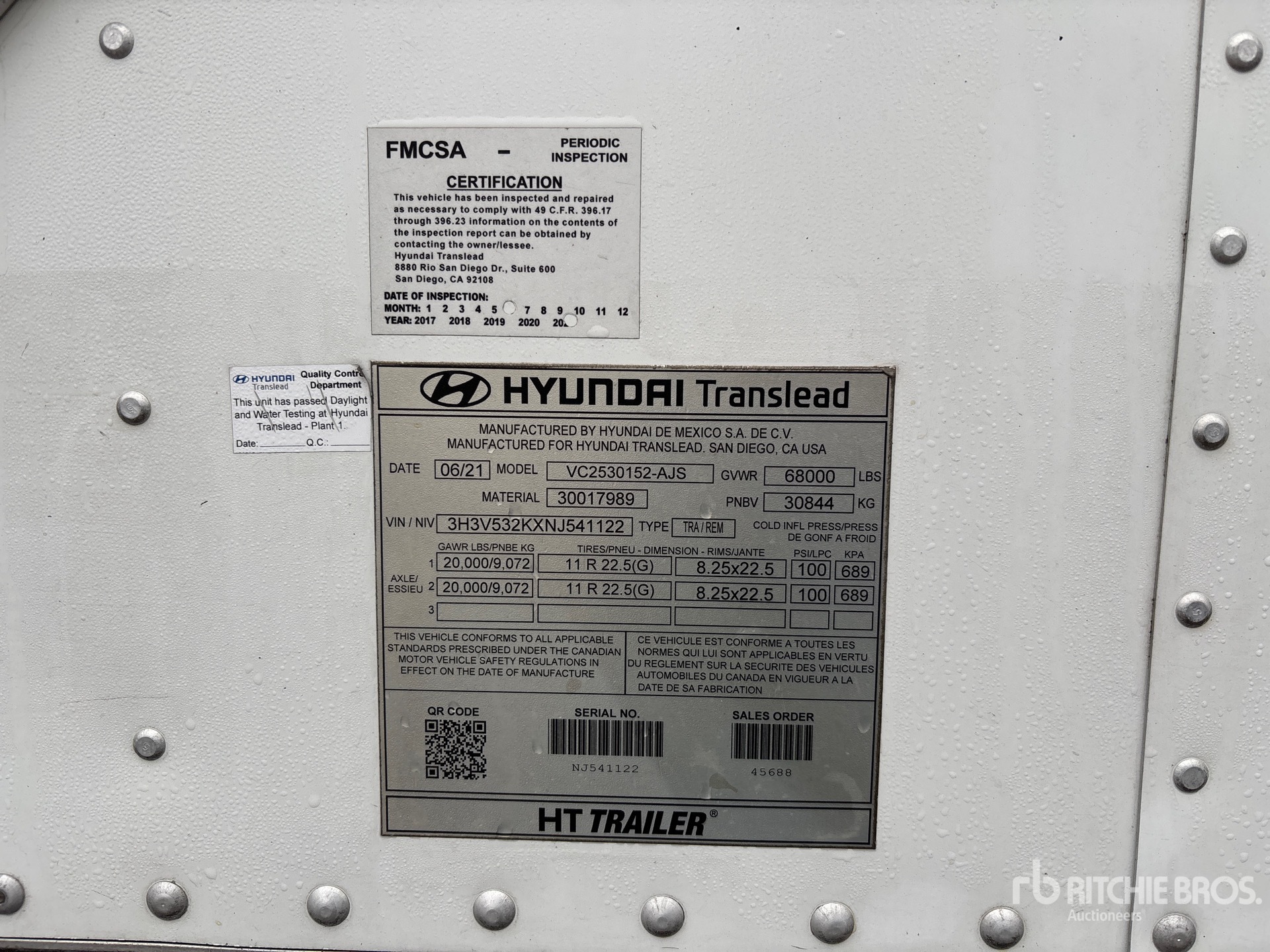 2022 Hyundai VC2530152-AJS