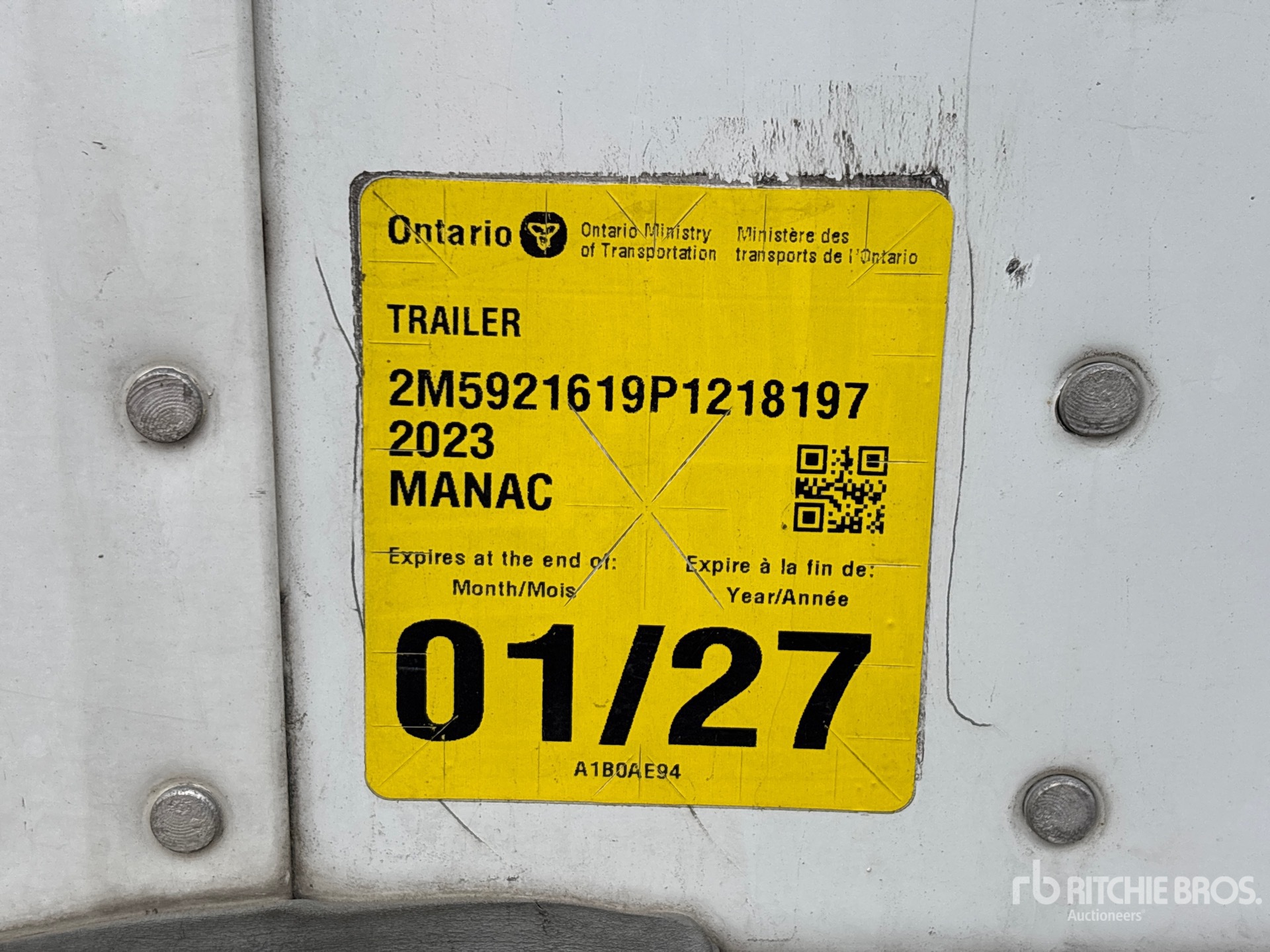 2023 Manac 92253A811