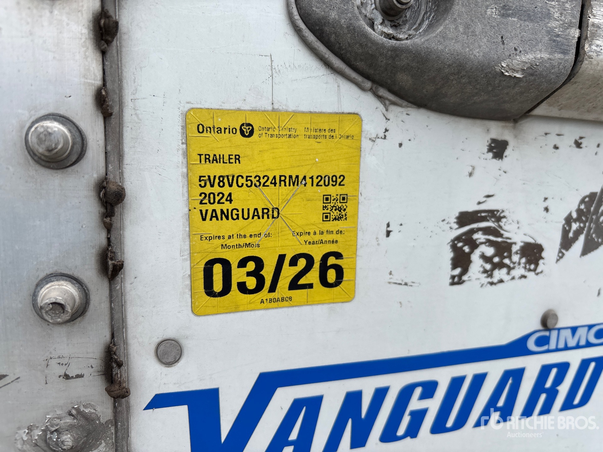 2024 Vanguard 53 FT X 102 IN