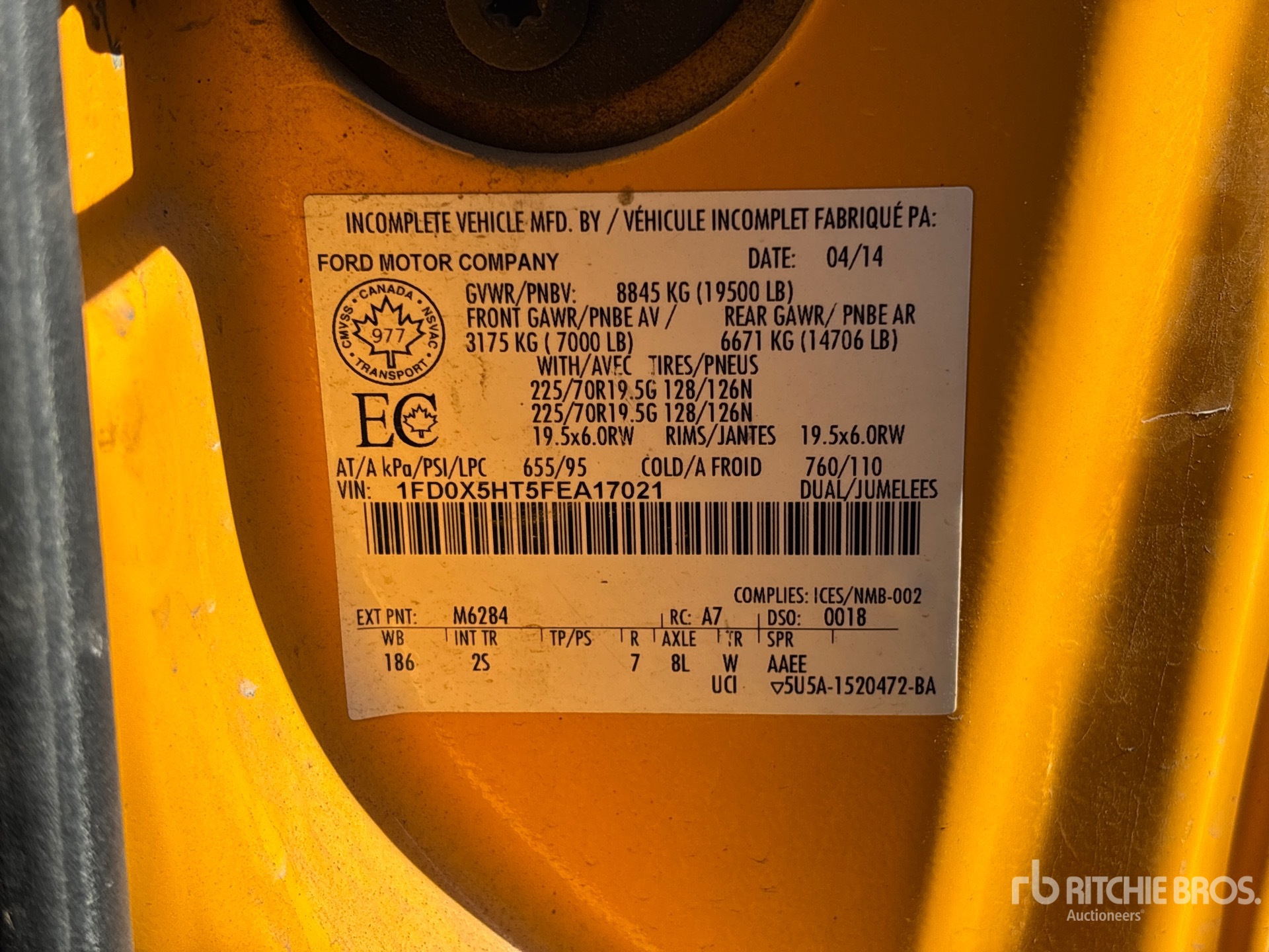 2015 Ford F-550