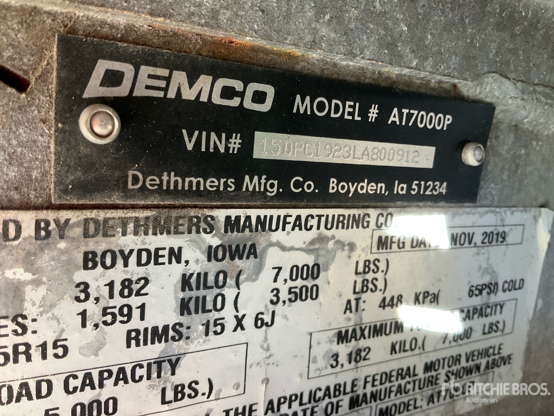 2020 Demco AT7000P