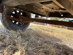 Trailer Chassis with Axle Condition