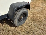 Trailer Chassis with Left Tire