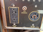 Trailer Chassis with Power Receptacle Functional