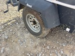 Trailer Chassis with Right Tire