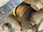 Undercarriage with Left Track Rollers