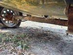 Trailer Chassis with Axle Condition