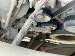 Engine with A/C Compressor
