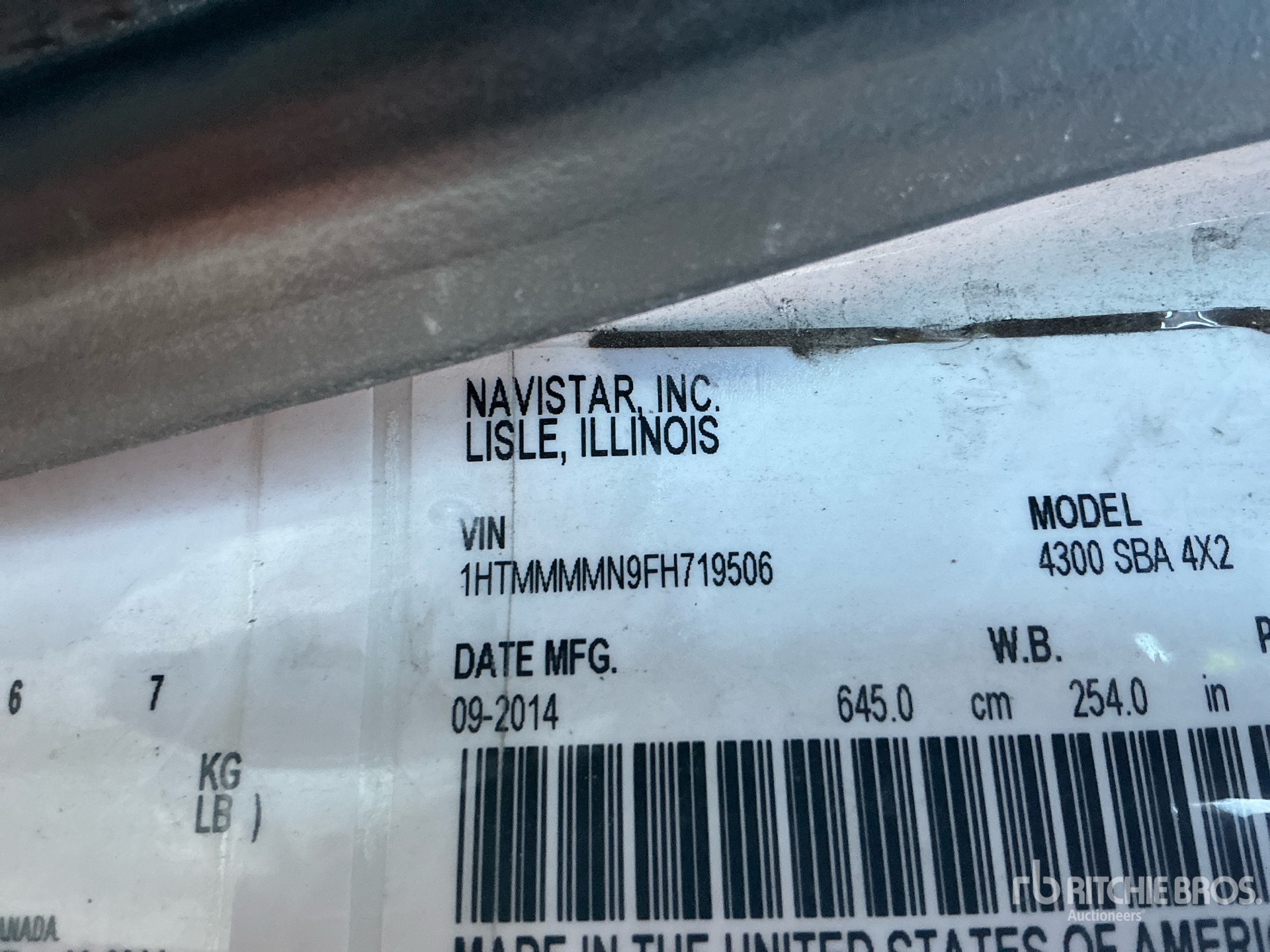 2015 International 4300