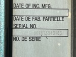 General Appearance with N.º de serie/VIN