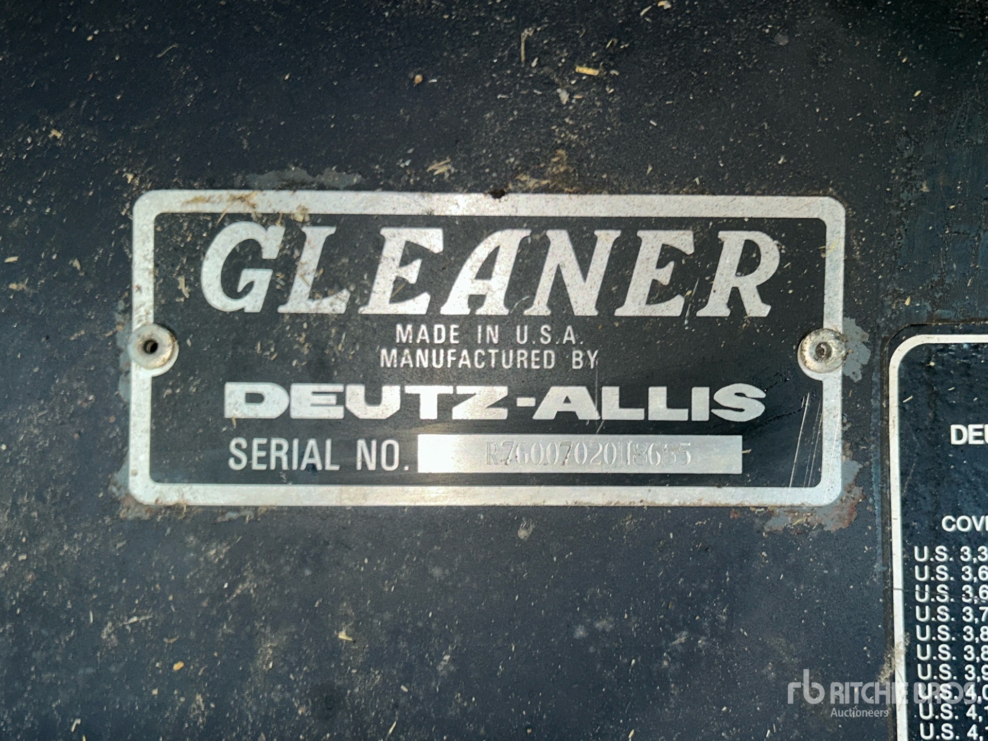 1986 Gleaner R7