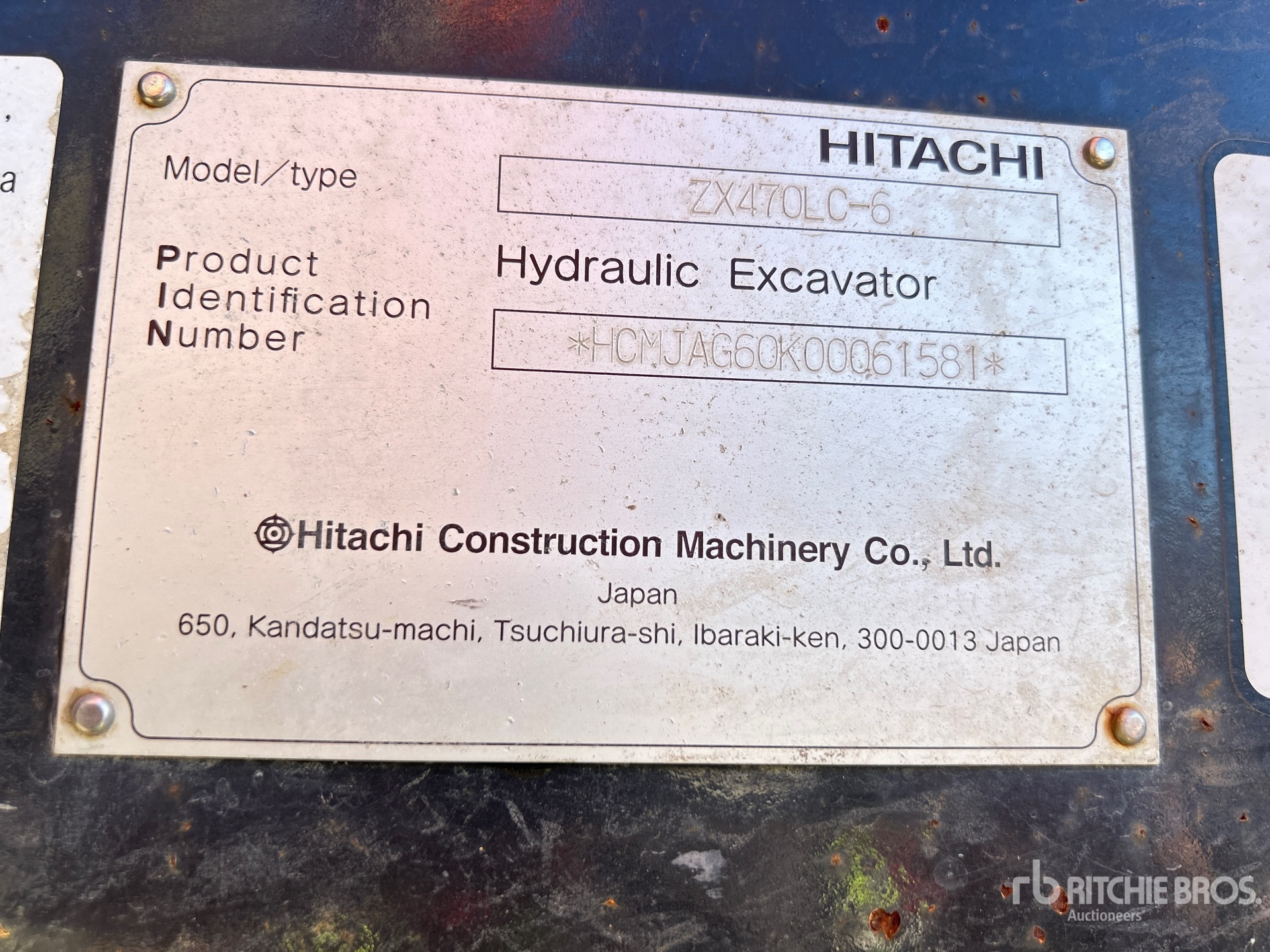2021 Hitachi ZX470LC-6